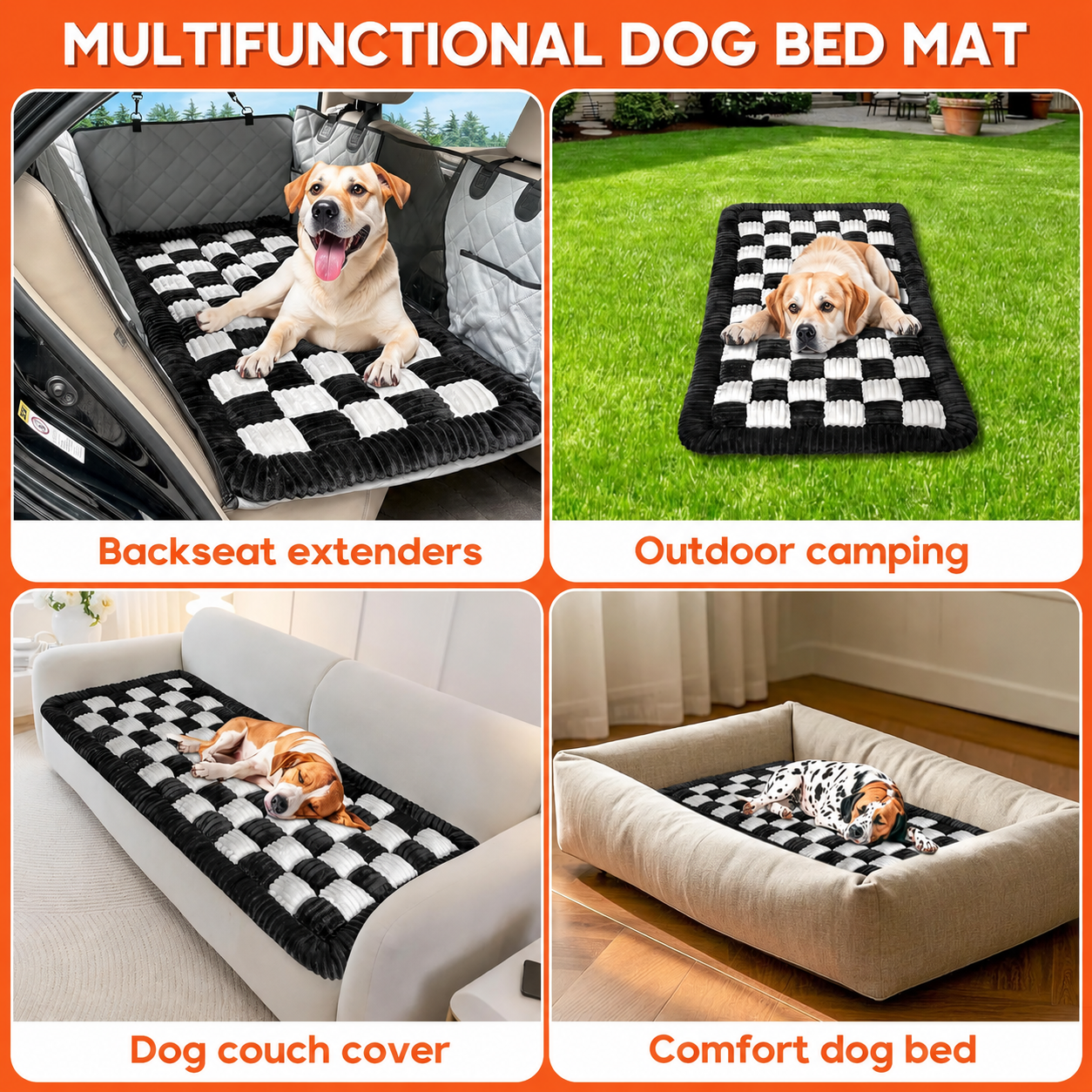 Petrooms™ Dog Bed Cushion