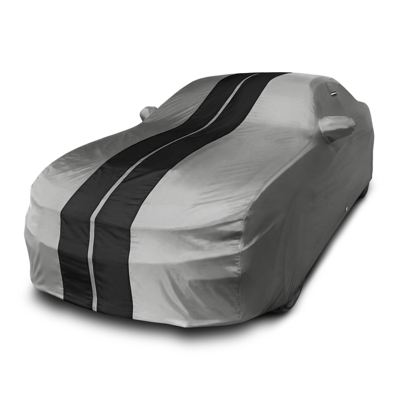 Dark-Gray with Black Stripe