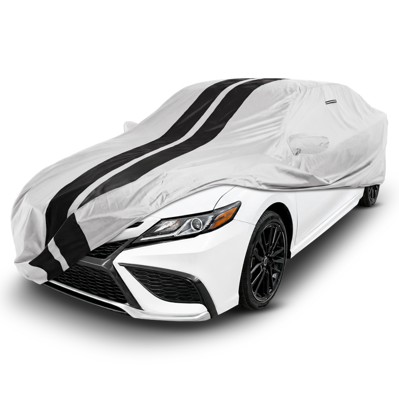 Light-Gray with Black Stripe
