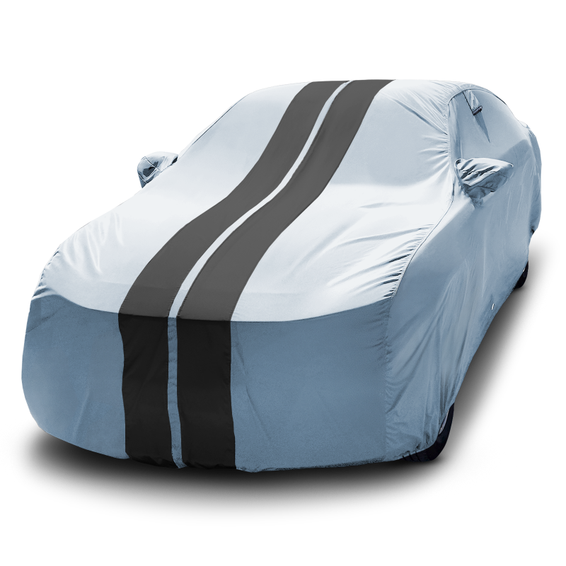 Sky-Gray with Black Stripe