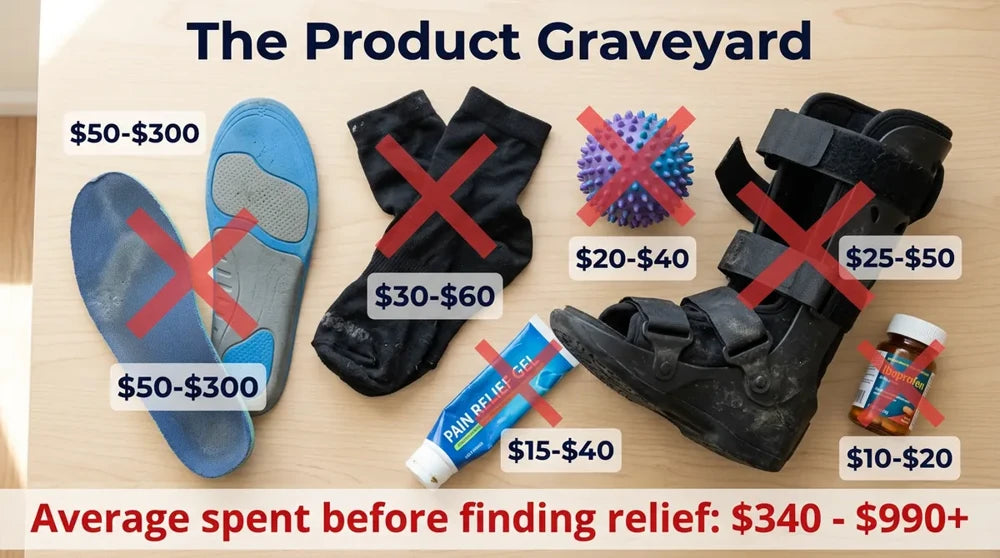 The product graveyard, failed plantar fasciitis treatments